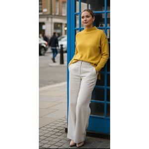 Elliott Lauren Yellow Sweater M